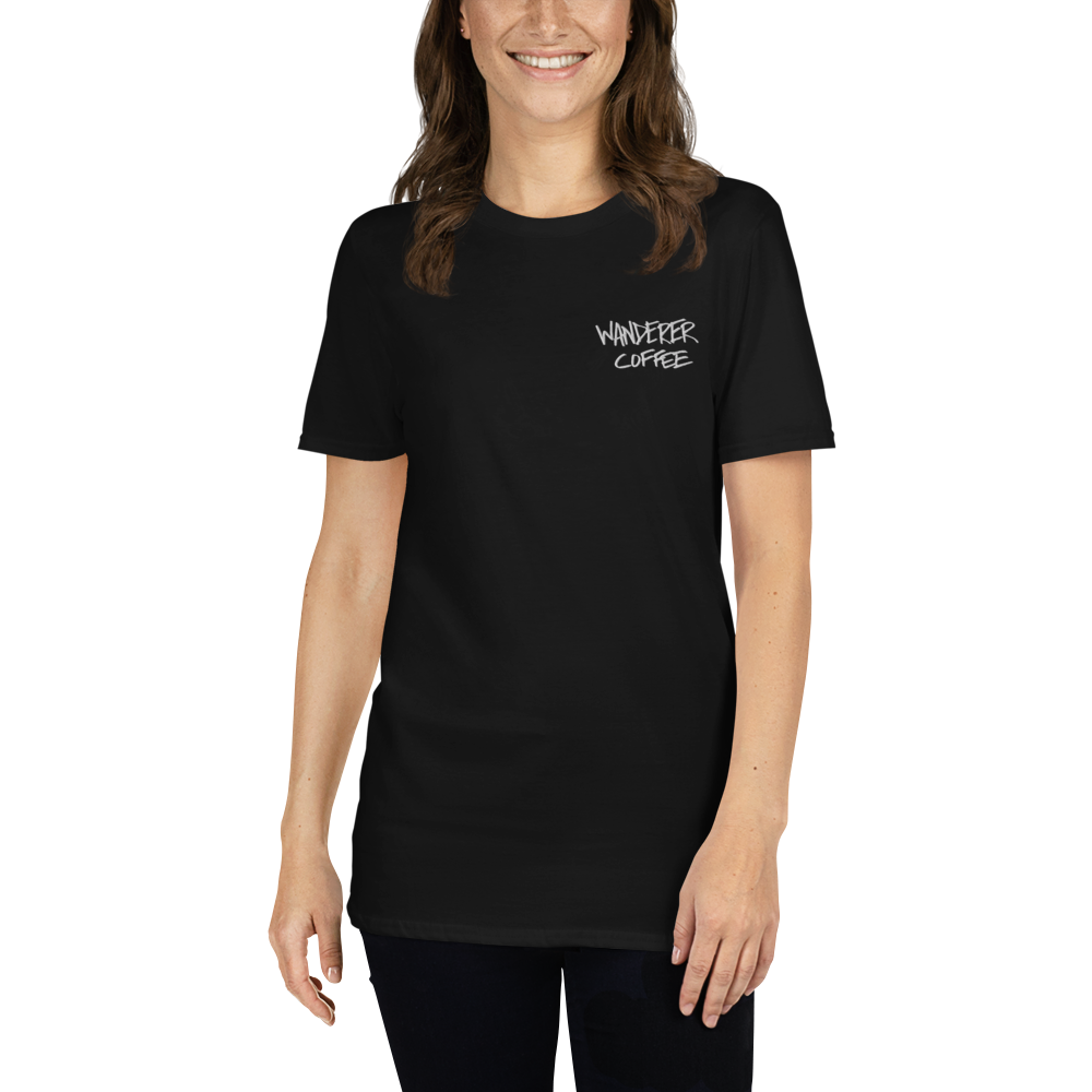 Wanderer Coffee Embroidered T-Shirt